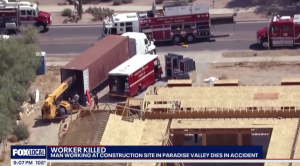 Construction Site Accident in Paradise Valley, AZ Tragically Claims Life of One Man.