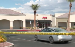 Shooting at Rental Car Business on W Sahara Avenue in Las Vegas, NV Leaves One Woman Fatally Injured, One Man Wounded.